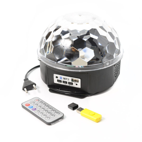 Светодиодный диско-шар (с приводом) - Magic Ball Led Crystal