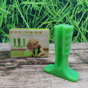 Зубная силиконовая щетка | Массажер для чистки зубов крупных собак Pet Toothbrush