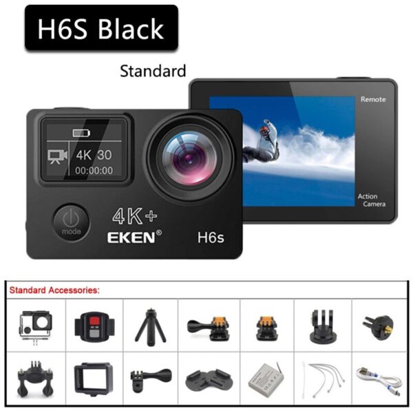 Экшн-камера EKEN H6S +