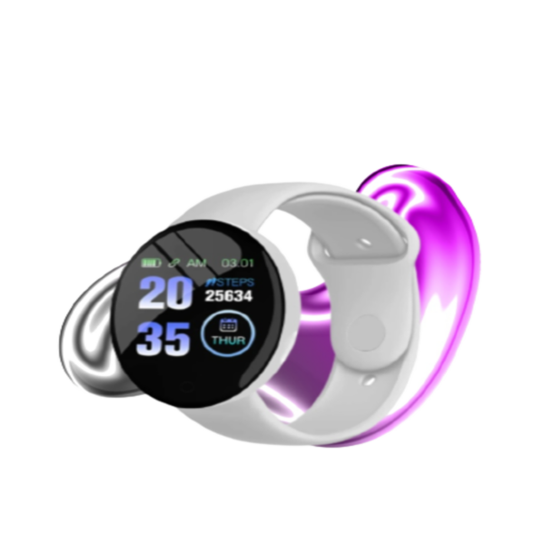 Умные часы D18S для мужчин и женщин, умные часы с тонометром, шагомер для Android IOS