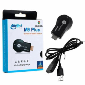 Беспроводной Wi-Fi HDMI медиаплеер ресивер Anycast M9 Plus для трансляции с телефона или планшета на телевизор, проектор