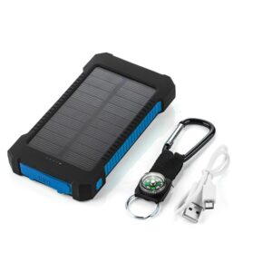 8000 мАч Многофункциональный водонепроницаемый \ зарядное устройство на солнечной батареи для мобильного телефона