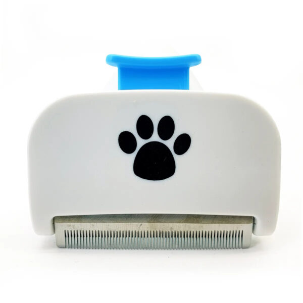 Щетка для вычесывания шерсти животных / Щётка для ухода за домашними животными с кнопкой