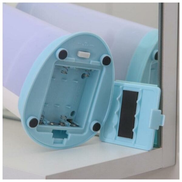 Диспенсер для антисептика/жидкого мыла, сенсорный, на батарейках, 300 мл, цвет голубой