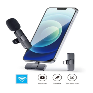 Микрофон беспроводной петличный iForce Pro Blog Type-C для смартфона, планшета, экшн-камеры, ноутбука