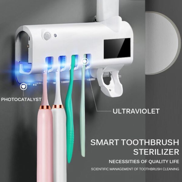 Держатель зубных щеток | УФ-стерилизатор зубных щеток