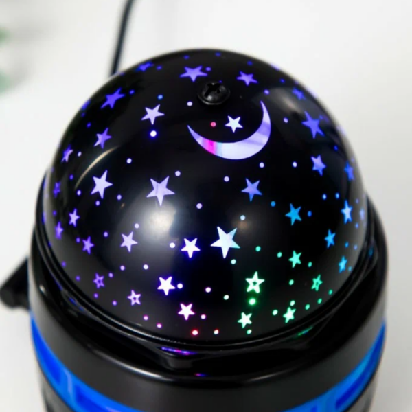 Ночник "Магический шар" LED USB черный 7,9х7,9х9,6 см