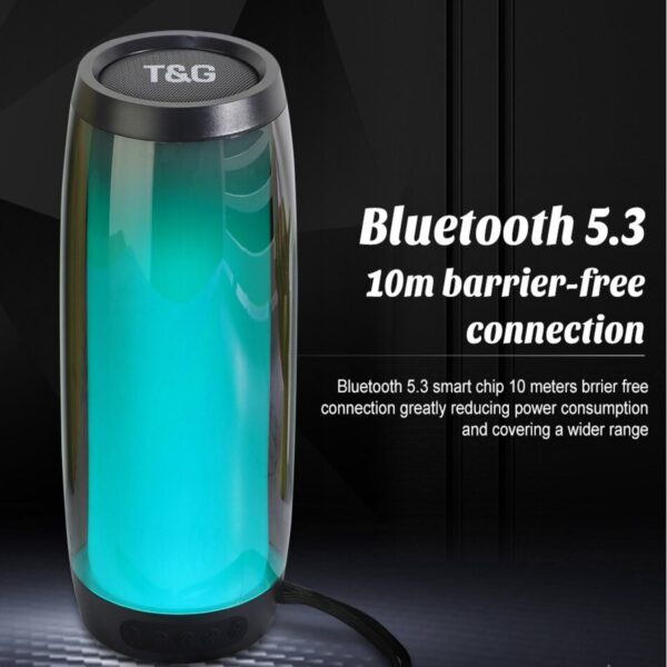 Колонка TG335 Беспроводная портативная с поддержкой Bluetooth и FM-радио