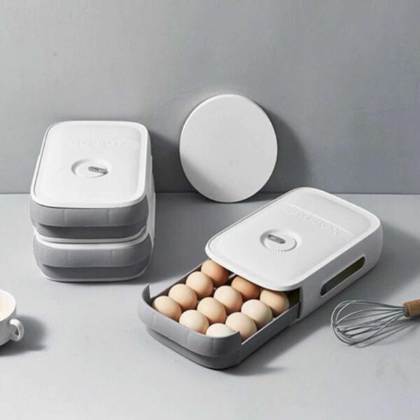 Контейнер для хранения яиц | Органайзер пластиковый для холодильника
