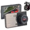 Видеорегистратор автомобильный FULL HD 1080P, 2 камеры, G-сенсор, WDR технология