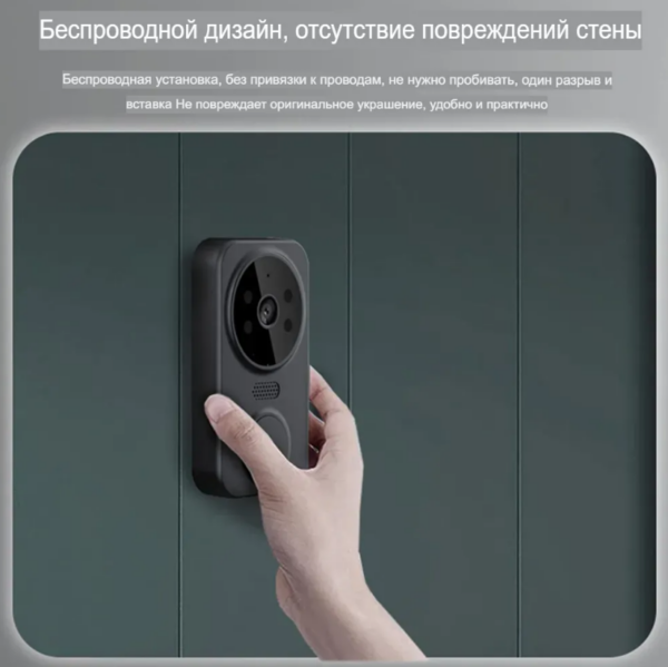 Беспроводной удаленный видео-умный дверной звонок
