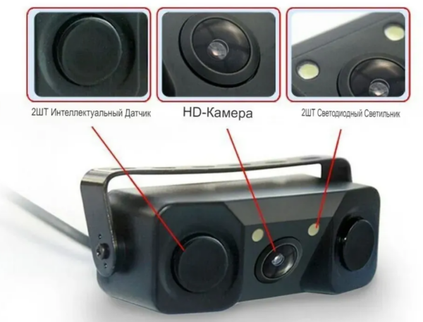 Автоматическая камера заднего вида CMOS с датчиком
