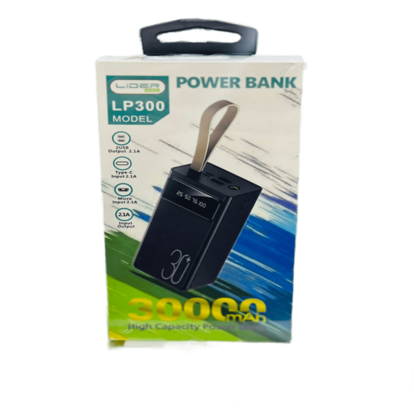 Внешний аккумулятор | Power bank LP300 30000 mAh