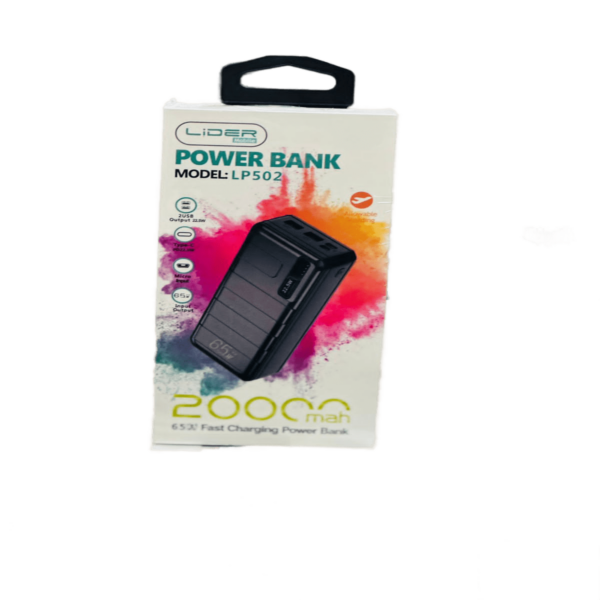 Внешний аккумулятор | Power bank LP502 20000 mAh
