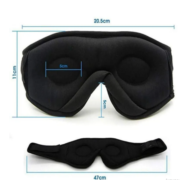 3D-маска для глаз, наушники, оголовье, беспроводная музыкальная маска