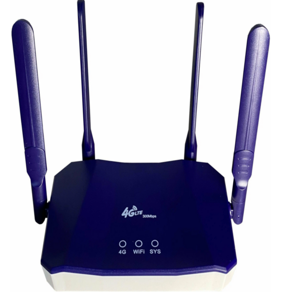 Роутер wi-fi с сим картой 4g, 300Mbps, B818 Беспроводной