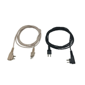 2-контактный кабель слухового аппарата, длина приемного кабеля 75 см