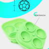 Силиконовая форма для заморозки льда "Мяч" | силиконовая форма для леденцов и шоколада