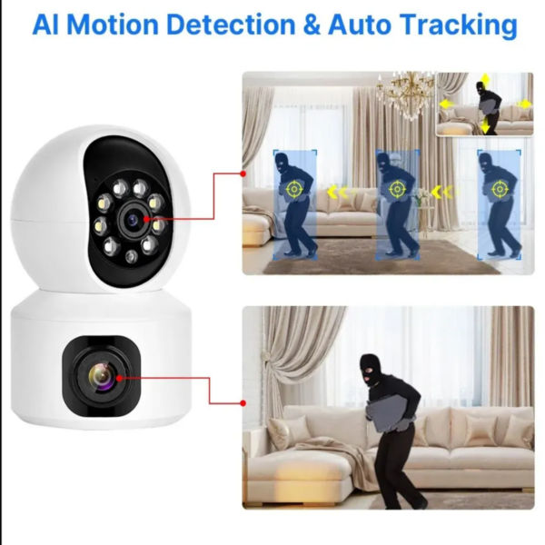 Беспроводная умная домашняя камера видеонаблюдения