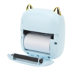 Портативный мини-принтер для детей GlowCat с ушками