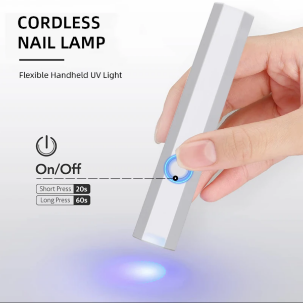 Мини-фонарик для сушки ногтей с USB-портом